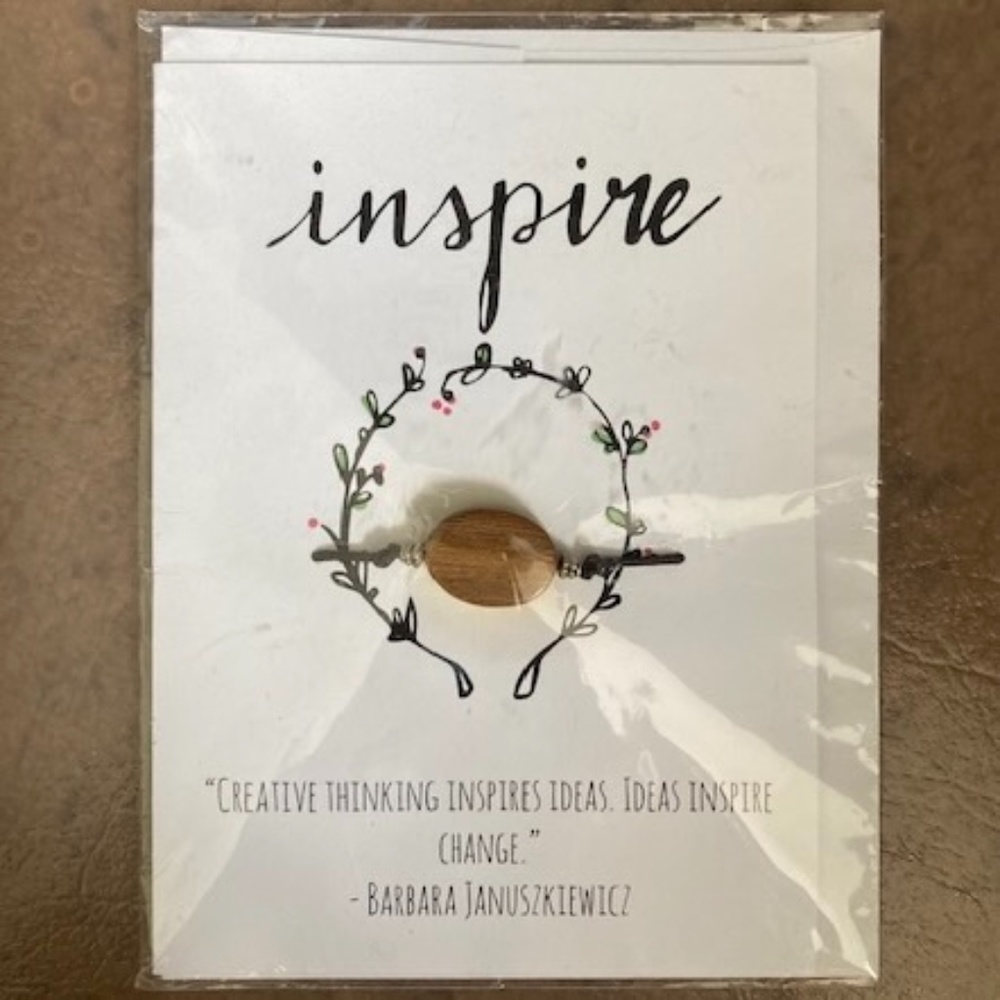 Wish Boho Friendship Bracelet and Inspire Card With Envelope New